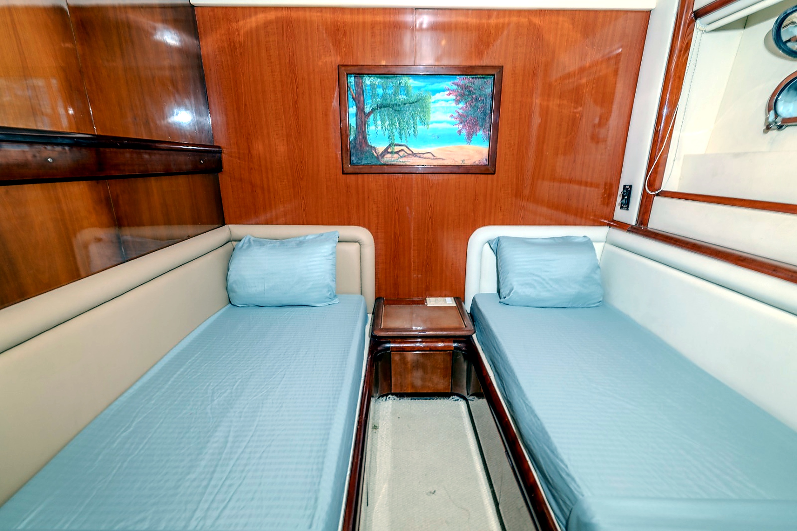 Cabina de invitados con camas twin