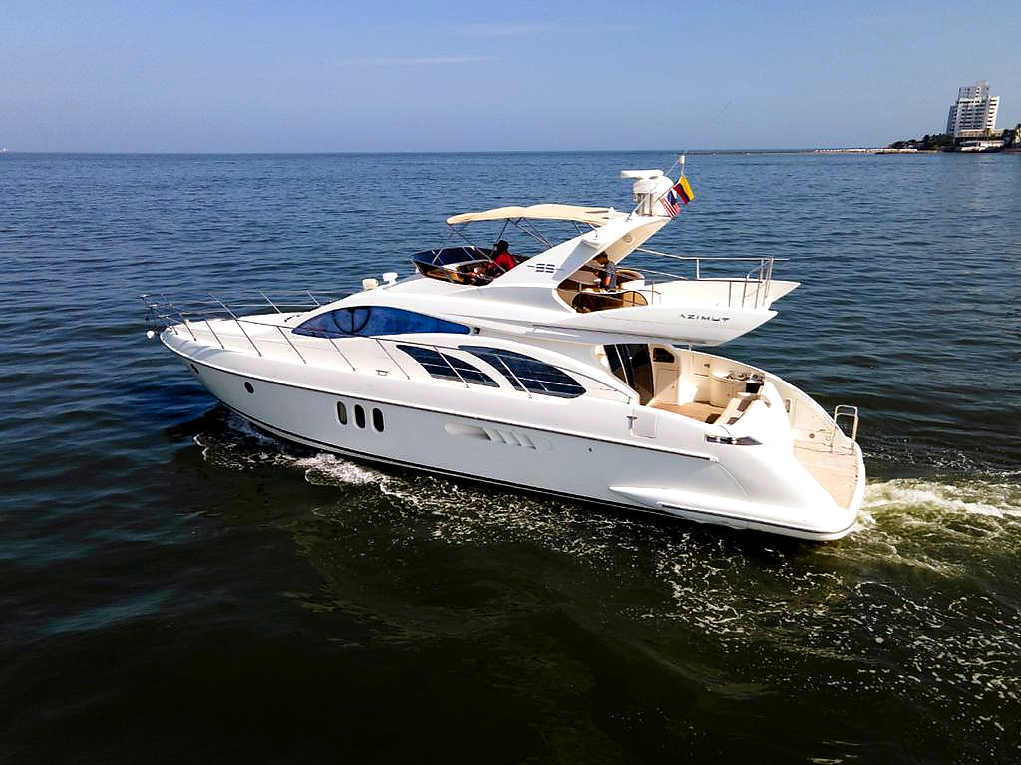 Azimut 55 — alquiler para Festival Náutico Cartagena 2026